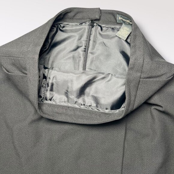 Banana Republic Black Wrap Style Mini Skirt Button Detail Size 0 - Picture 4 of 9